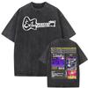 T-shirt Oversize Larga Estiva Band Rock EXTREMODURO Tour 2026 T-shirt Lavata Vintage Uomo Donna Moda Hip Hop Street T-shirt