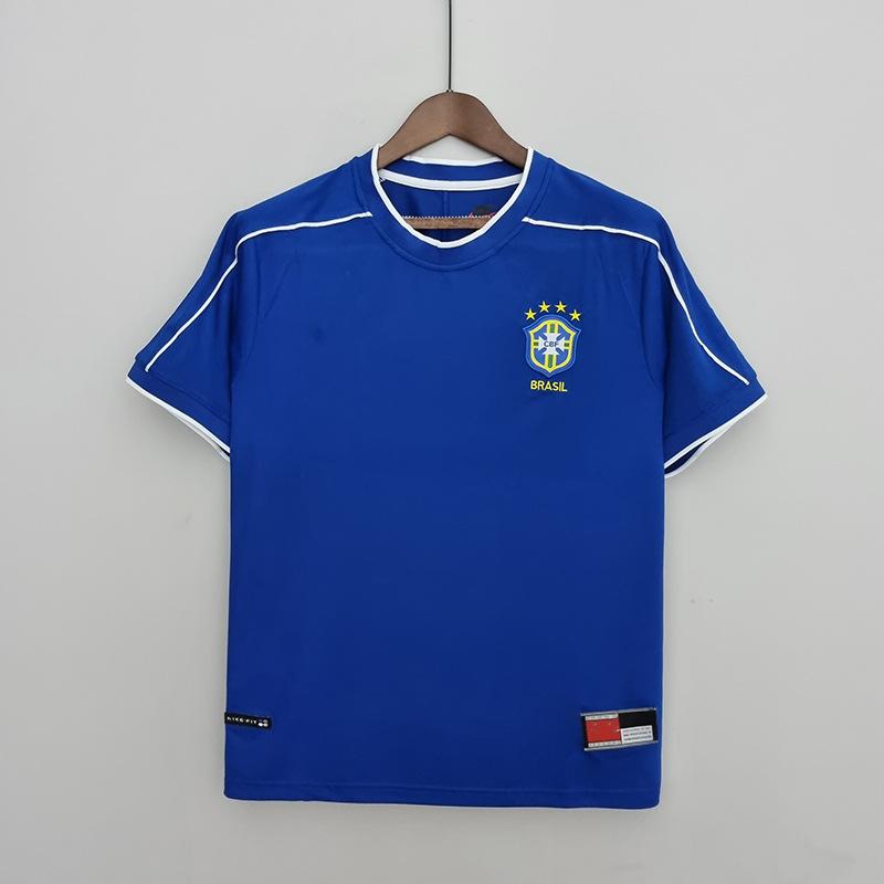 Vintage Brazil national team jersey No. 10 Neymar No. 11 Romario No. 9 Ronaldo football jersey