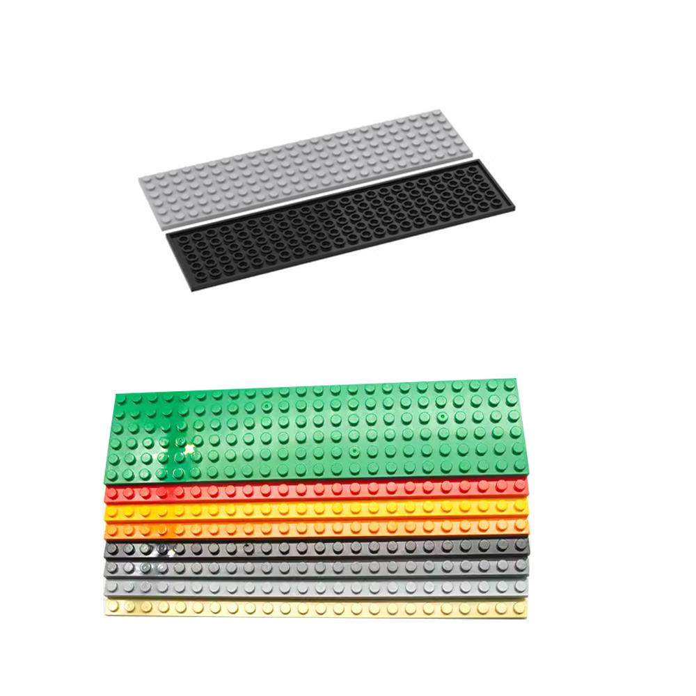 2 Units 6x24 Dot Plate Size Specification My Own Creation Assemble Particles DIY Creating Cubes 6*24 Figures Bricks 3026 Learning Imaginative Toy for