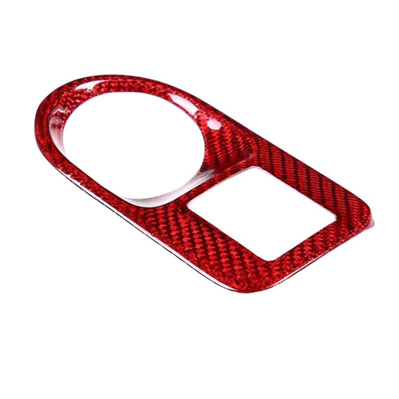 For-Porsche Cayenne 2018- Car Interior Headlight Switch Adjustment Frame Cover Trim Car Interior Car