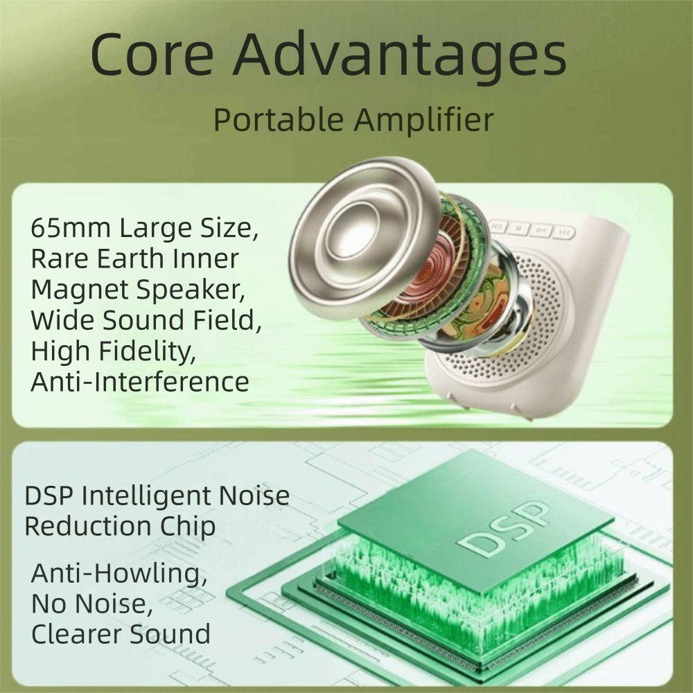 Lightweight Voice Amplifier Multi-functional Loudspeaker Classroom Sound Speaker  Classroom