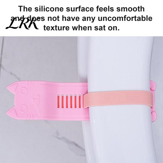 Public Restroom Tool Toilet Lid Lifter Handle, Durable Silicone Seat Lifte, Adjustable Universal Fit Easy to Install Lifter, for Sanitary Bathroom