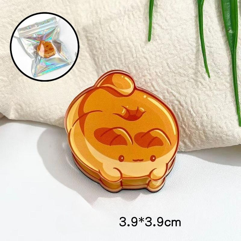 1 STÜCK Neuer Trend Niedlicher Cartoon Capybara Acrylclip Kreative Studententest Büroklammer Snack-Verschlussklammer Bürodokument Pillenbinder