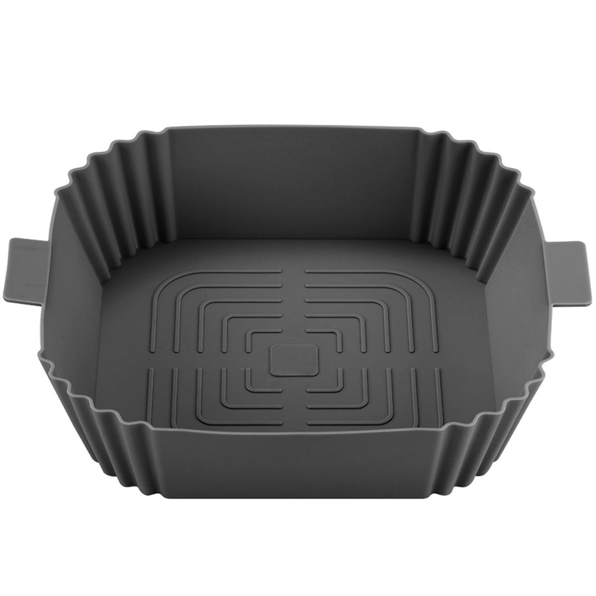 

2/1 шт. силиконовая подставка для фритюрницы, корзина для овощей и фруктов для духовки, микроволновой печи, противня для пиццы, гриля, курицы, сковороды, аксессуары