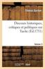 Cartea Discours Historiques Critiques Et Politiques Sur Tacite. Volume 3