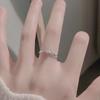Sweet Rose Flower Ring for Women - Unique, Versatile, Luxurious, and Fashionable Hand Jewelry.