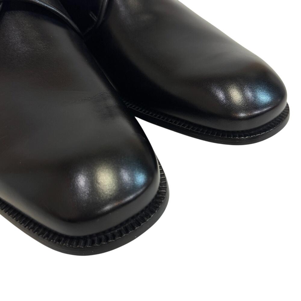 Salvatore Ferragamo Round toe Calfskin monkstrap shoes Other shoes black Calfskin Used