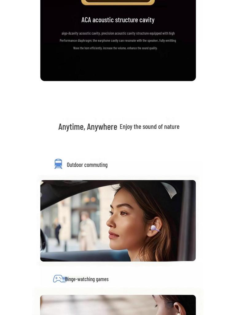 2025 High-Quality Wireless Bluetooth Ear Clip Earphones: Long Battery, In-Ear for Sports & Running