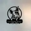 Metal Pig Wall Art Farmhouse Decor Personalized Family Name Sign Unique Gift
