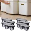 3 Pack Mini Caster Rollers Self Adhesive No Noise Scratches One-way Wheel Precision Ball Bearings Labor Saving 12Pcs Storage Shelf Trash Can Furniture