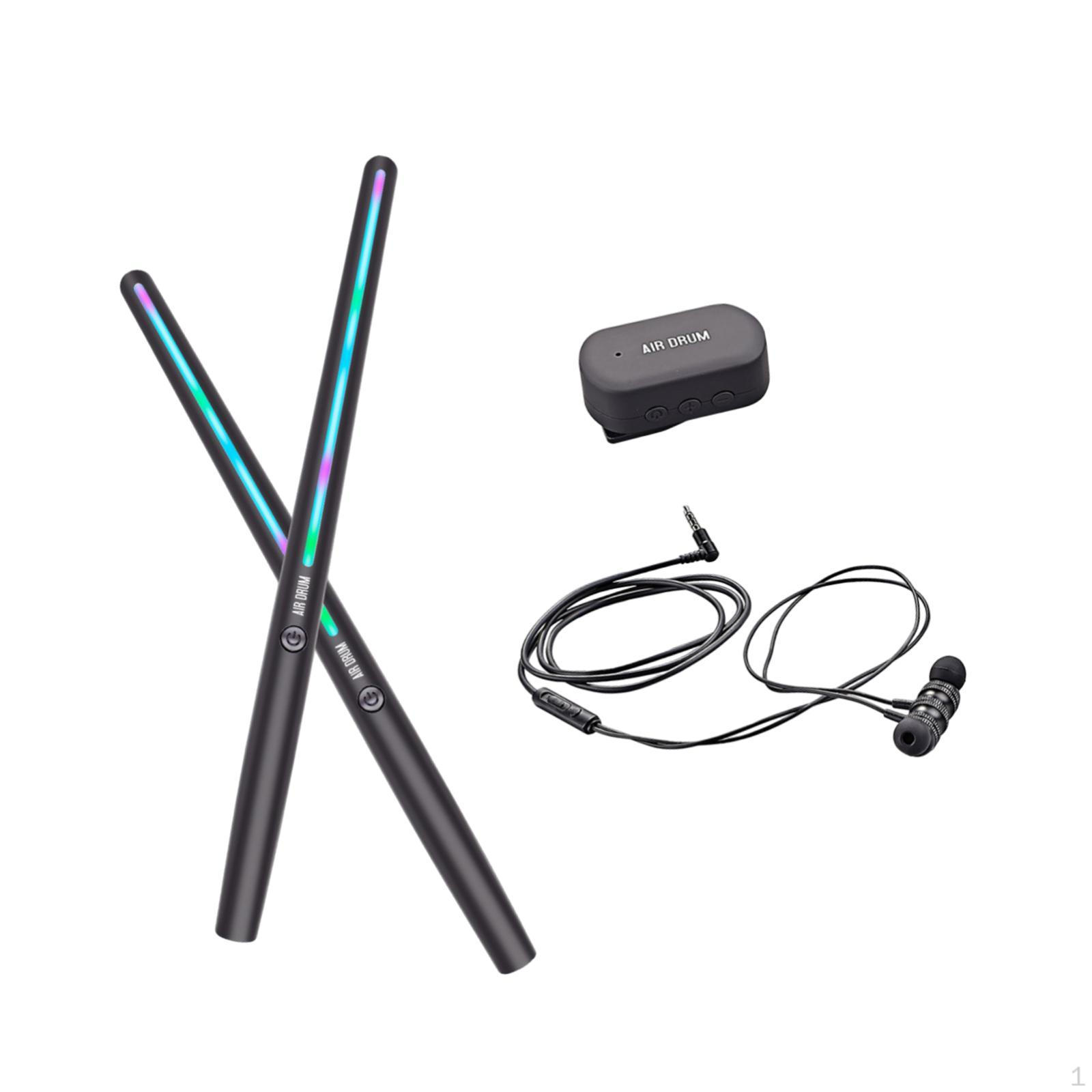 

Набор для занятий на воздушных барабанах с барабанными палочками и аудиоадаптером для детей