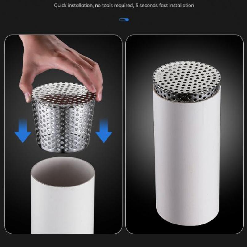 Rooftop Floor Drain Cover Anti Rodent Anti Blocking Outer Filter Screen 1Pcs Weather Resistant for Outdoor Drainage