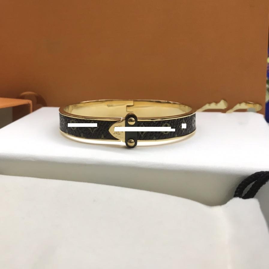 Europäisches & Amerikanisches Vintage Lederarmband mit Farbverlauf und Schloss-Design