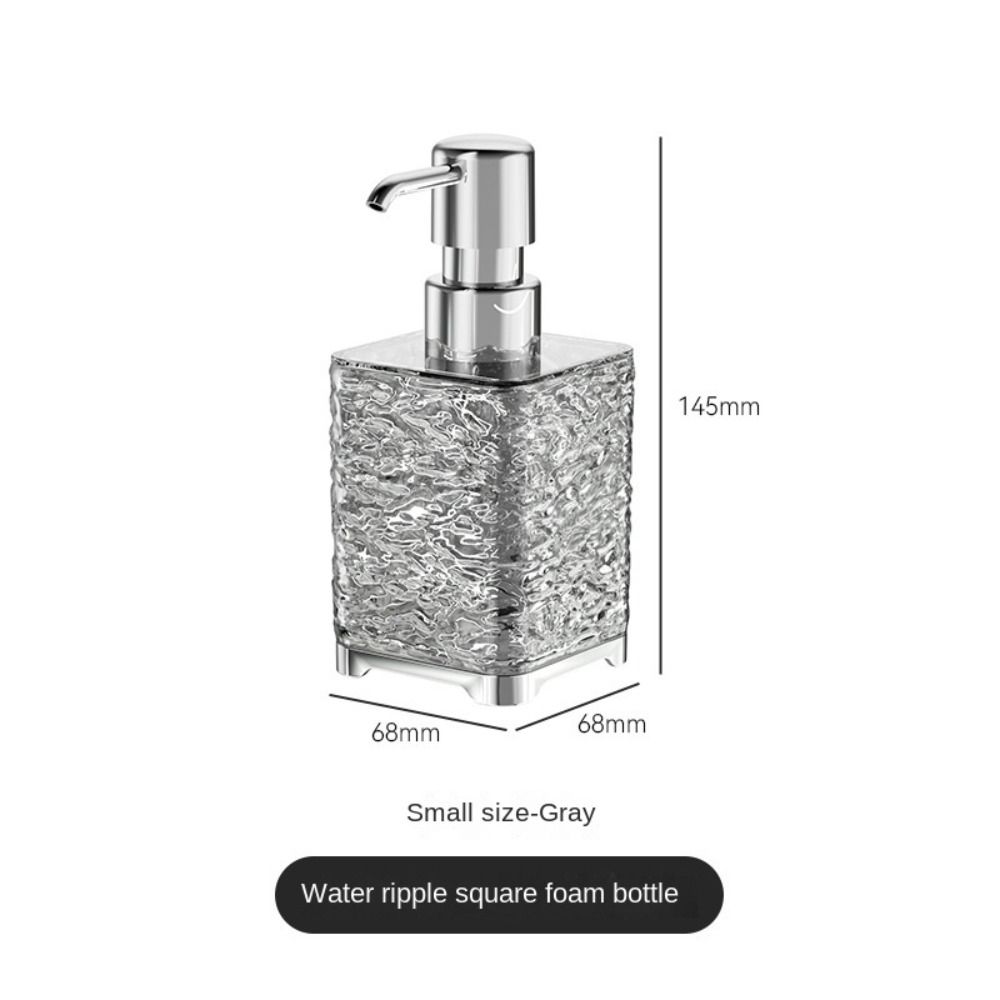 

Многофункциональный ручной дозатор для мыла Пустые дозаторы для жидкого мыла Новая многоразовая бутылка для шампуня grey-Sparkling bottle