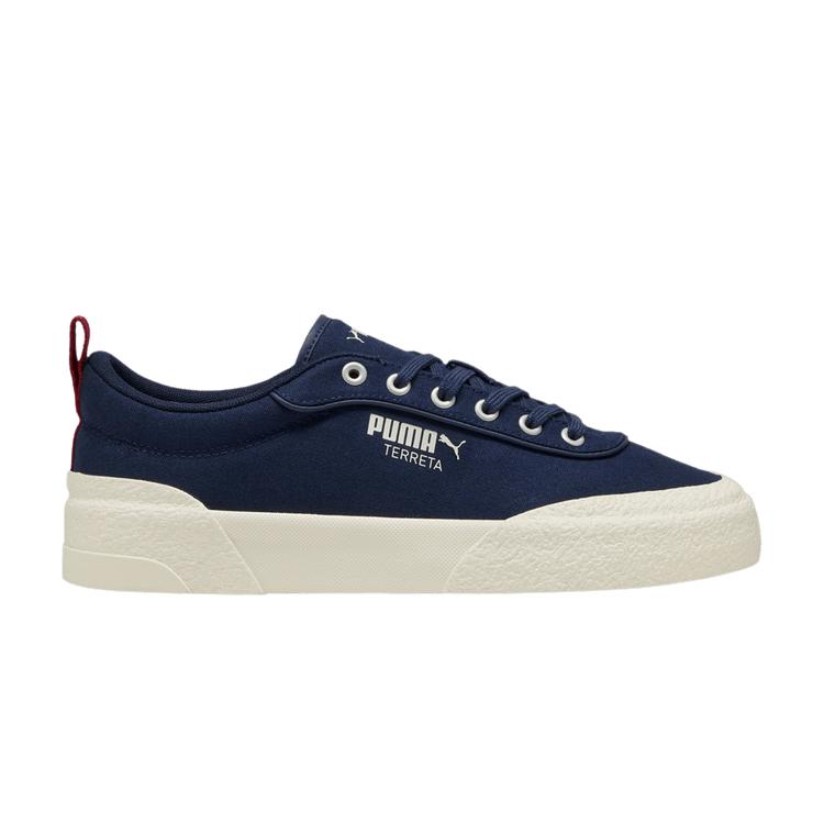 

Puma Terreta Navy Frosted Ivory Unisex Sneakers Blue 400781-02 37.5
