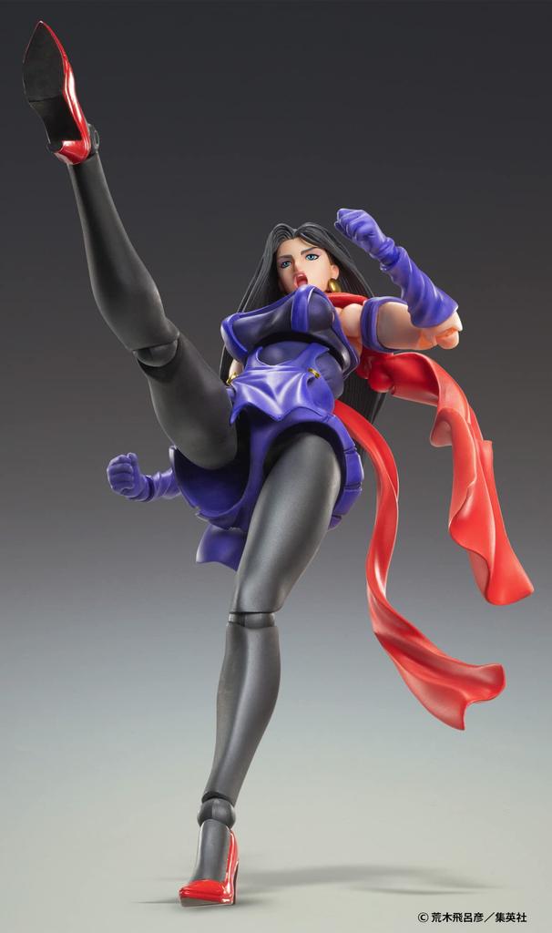Super Action Statue "JoJo's Bizarre Adventure Part 2" [Lisa Lisa] Approx. 150mm PVC & ABS & Nylon Painted Movable Figure