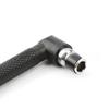 L-Type 1/4 Hexagonal 90-Degree Double-Headed Screwdriver Bit with Black Handle and 6.35 Wrench Tool