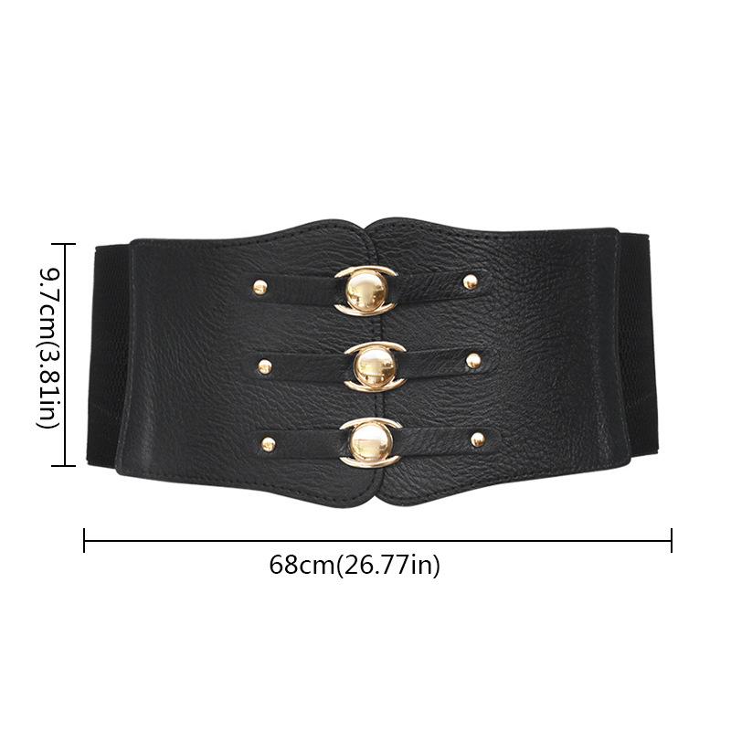 Vintage Waist Belt Women's Fashion Loose Tight Waist Seal Decorative Dress Shirt Jacket