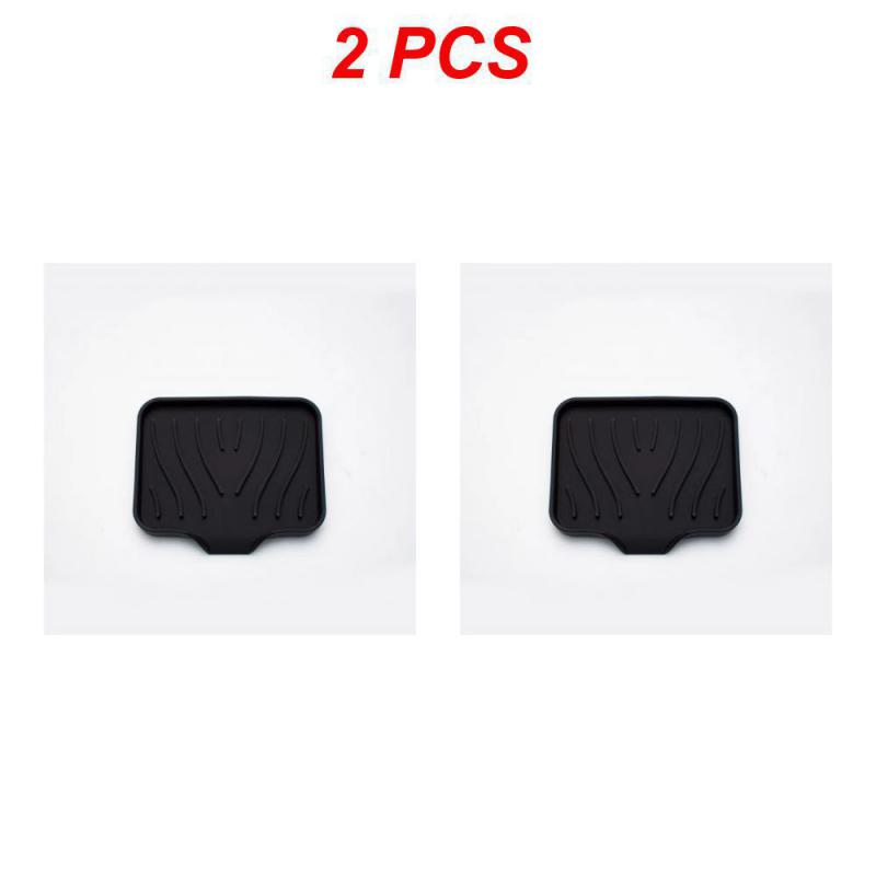 Silicone Faucet Mat Kitchen Sink Tray Soap Dispenser Sponge Drain Sink Drying Mat Countertop Storage Tray Soap Tray