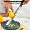 Kitchen Grater 304 Stainless Steel One-Piece Molding Cheese Lemon Zester with Anti-Slip Handle