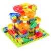 Children'S Changeable Slide Assembly Building Block Ball Building Block Track 1668Pcs Particle Slide Park Building Toys