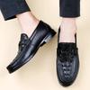 Luxury Brand Men Casual Business Shoe Genuine Leather Men Classic Loafers Moccasins Men High Quality Driving Party Wedding Shoes
