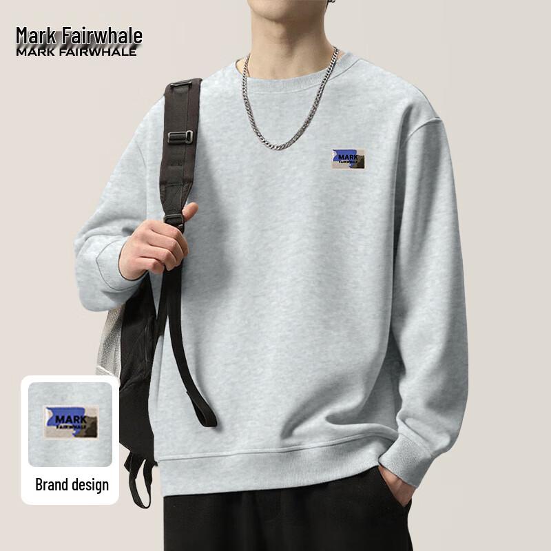 

Mark Fairwhale Men s 2025 Autumn Heavyweight Round Neck Pullover