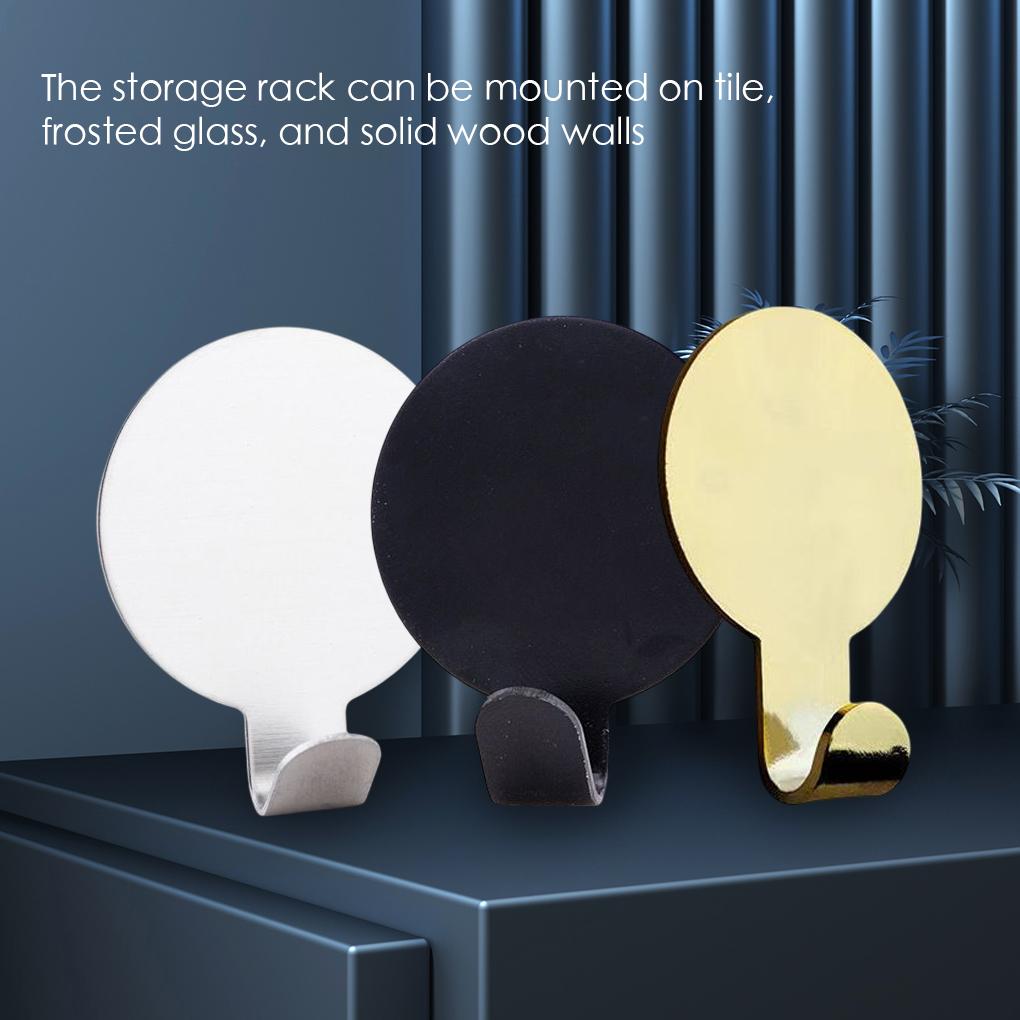 Hook Convenient Hanging Holder ple Installation Wall-mounted Clothes Holders Bathroom Accessories Wide Application