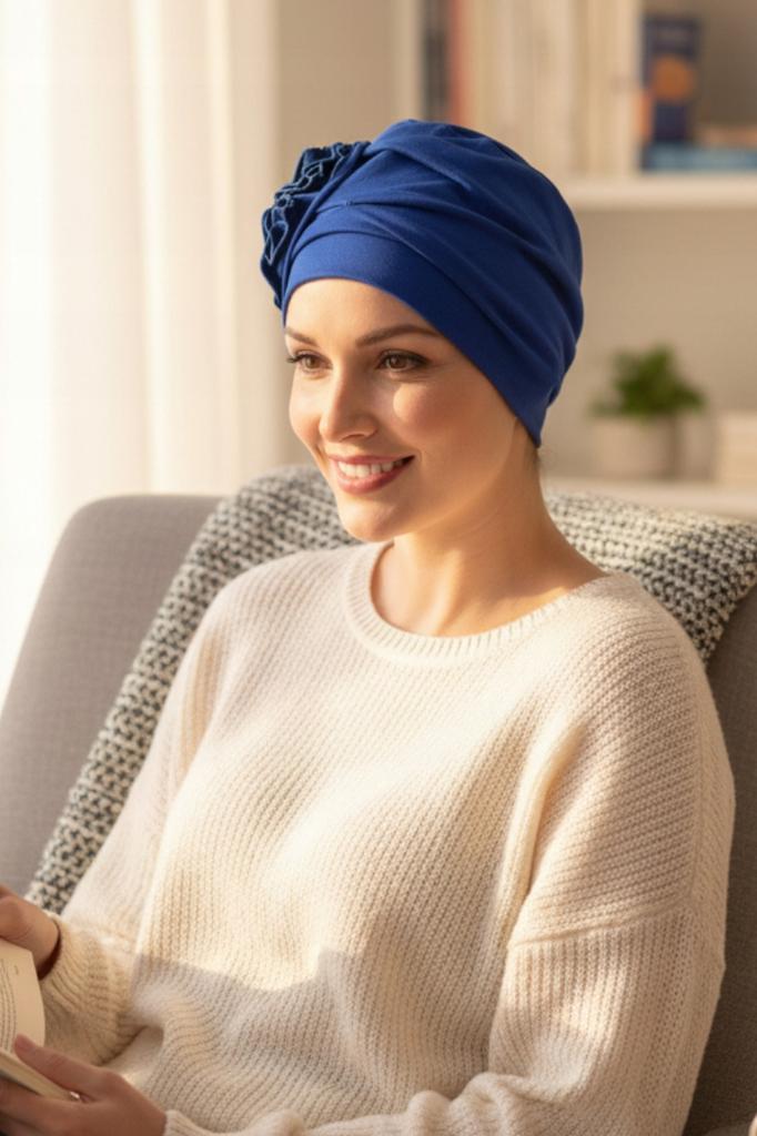 Turban Damski Dalia Chaber Elegancki Komfortowy Także Po Chemioterapii