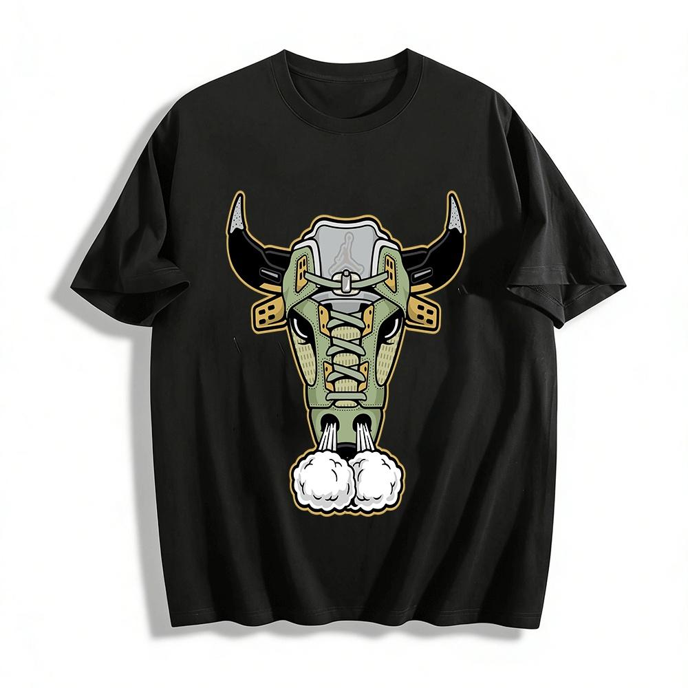 Cool Bull AJ Sneaker Graphic Print Casual Short Sleeve Tee Pure cotton T-shirt XXS