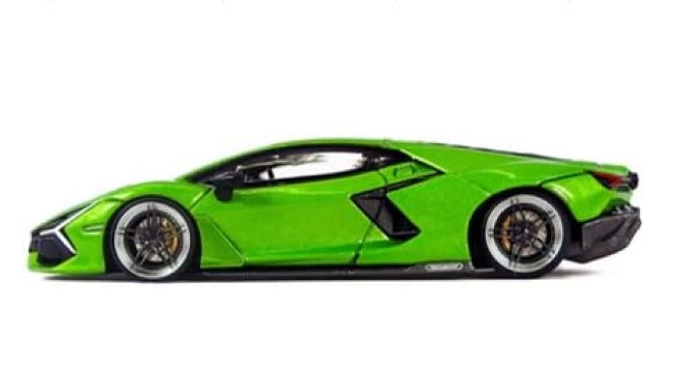 Gulliver D MODEL Lamborghini Revuelto Verde Servance Finished Model DBW067A 1/64