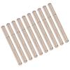 10 Pcs RC Brushless Motor Shaft Rod Replacement Stainless Steel Length 48.5mm Diameter 4mm Sliver