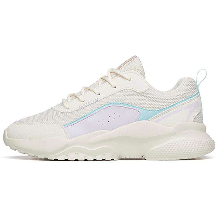 

Anta Comfortable Cushioning Slip Resistant Abrasion Resistant Low top Casual Shoes Women s White Blue 922218872-1 36