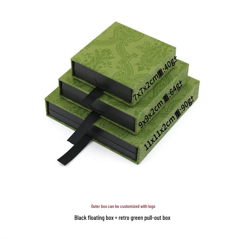 Transparent Anti-Oxidation Jewelry Storage Box for Earrings and Necklaces