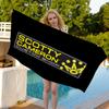S-Scotty C-Cameron Sign Kitchen Beach Towel Cartoon Cute Summer Kids Large Bath Pool Beach Towel Absorbent For Swimming Travel