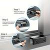 Adjustable Aluminum Alloy Sliding Window Lock Child Protection Anti-Theft Limiter – Durable Home Safety Accessory
