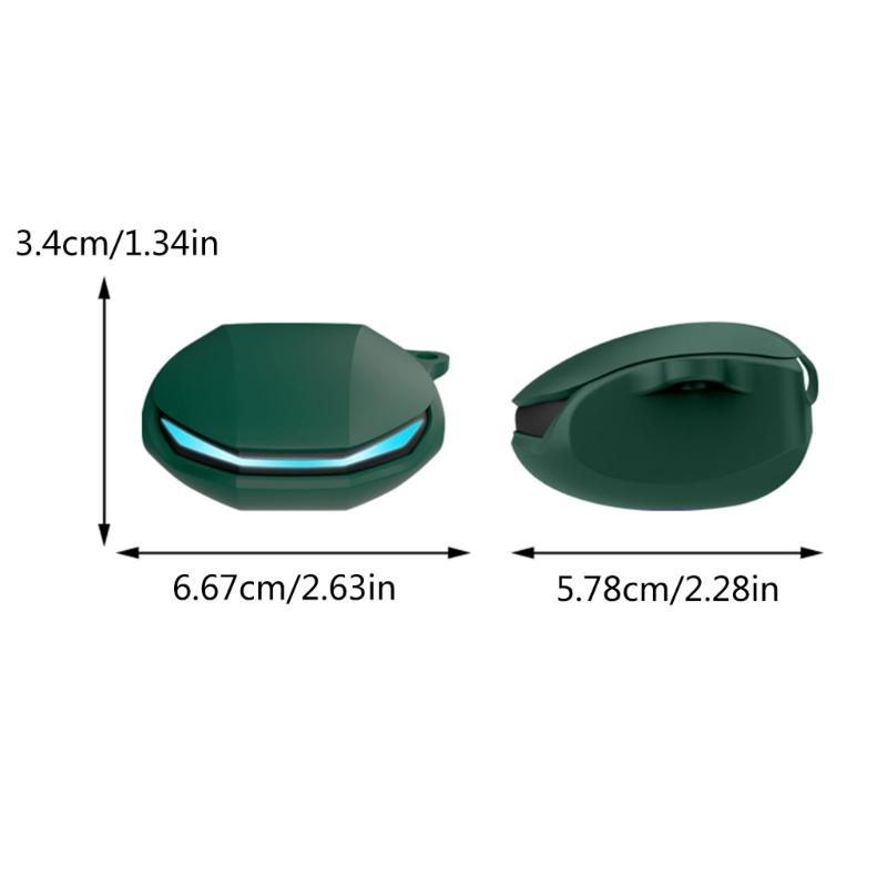 Protective Plastic Case with Carabiner for GM2 Pro Earphone Nonscratch Cover ShockproofShells