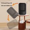 Smart Remote-Control Portable Desktop Heater for Home and Office