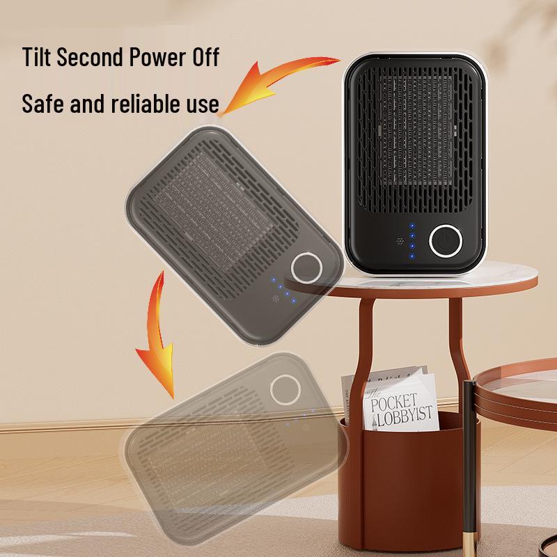 Smart Remote-Control Portable Desktop Heater for Home and Office