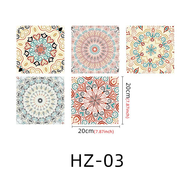 Thickened Matte Tile Sticker Self-Adhesive Wall Sticker Waterproof And Moisture-Proof Kitchen And Bathroom Renovation Wallpaper