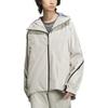 Adidas P Jkt6 Fashion Comfortable Water-Resistant Sports Casual Jacket Men Jacket Light-Sesame Earth-Gray JM6172