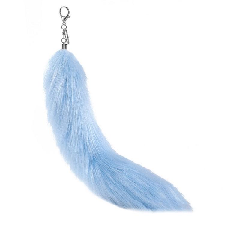 Unique Key Charm Colorful Pendant Animal Tail Pendant Key Ornament Bag Pendant