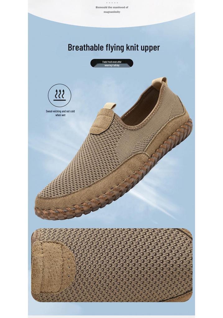 Men's Breathable Mesh Slip-on Summer Shoes