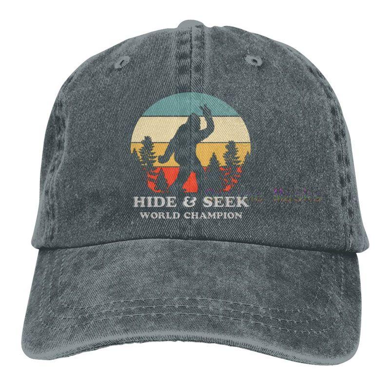 Bigfoot ist echt und er hat versucht, meinen Arsch zu fressen Baseballkappe Unisex Vintage Trucker-Hut Verstellbare Cowboyhüte für Herren Damen