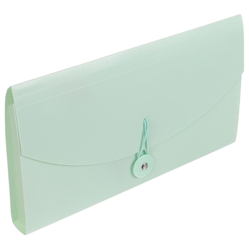Bag Organizer for Purse Receipt Folder B6 Accordion Coupon Holder Magazine File Office