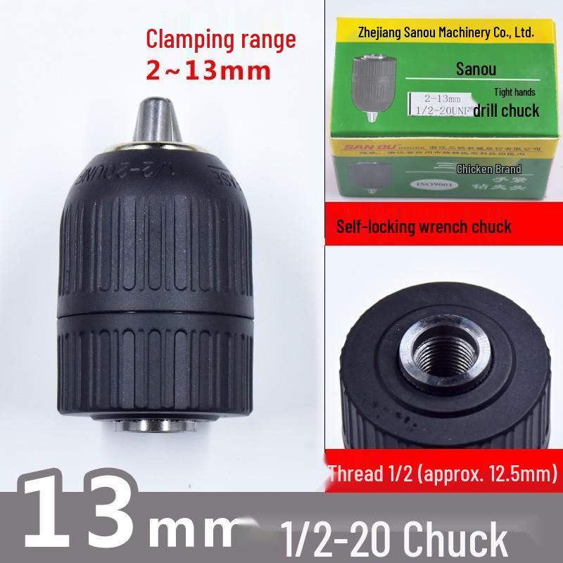 Three Gulls Drill Chuck Wrench: Light & Heavy Duty Hand and Bench Drill Press, 1-13mm.