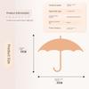 Sanrio Genuine My Melody Children's Umbrella for Girls, Dual-Use for Sun and Rain, with Reflective Strips, Sunshade Umbrella, Specifically for