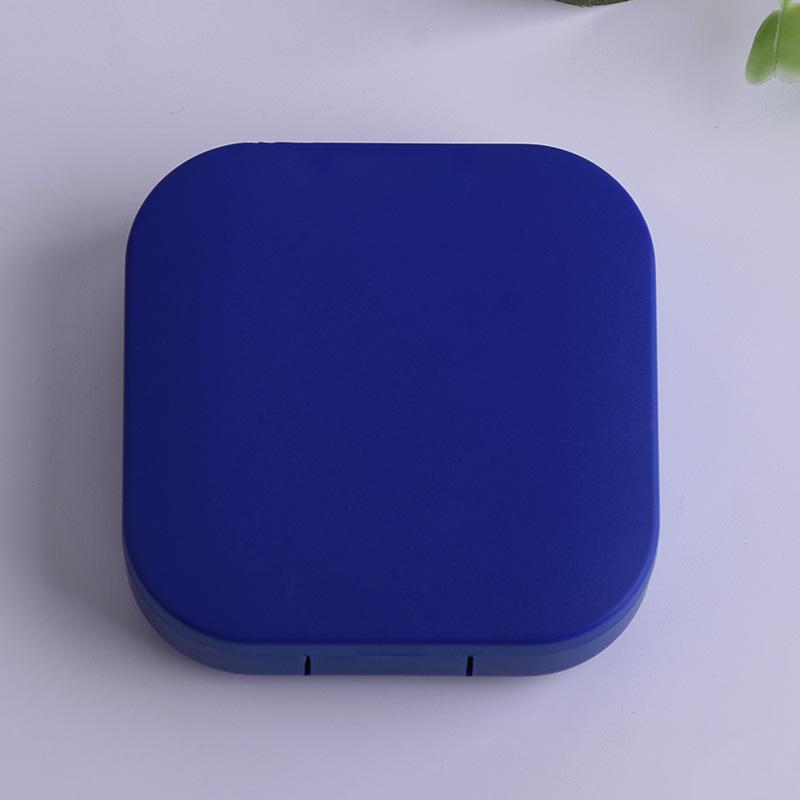Y917 Glossy Two-Color Double-Compartment Contact Lens Case and Eye Care Box