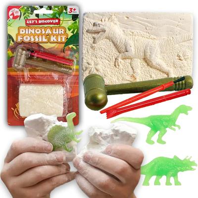 Mały Archeolog Wykopaliska Dinozaura Dinozaurów Dinozaury Skamielina