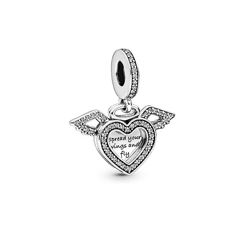 

Popular Hot Classic 100% High Quality Fine Copper Metal Sparkle Boy Girl Unlimited Love Bag Dinosaur Zircon Pendant Bead Component Bracelet High